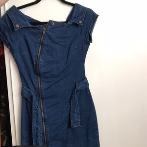 Denim dress